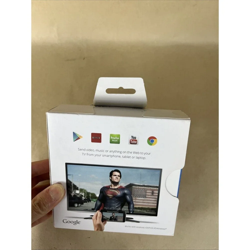 Google Chrome Chromecast 1st Generation 2013 HDMI Media‎ Streamer WiFi TV